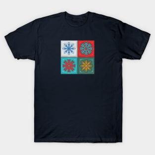 Plastic snowflakes T-Shirt